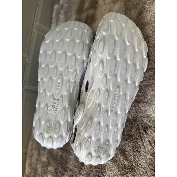 Merrell Womens White Hydro Moc Water Shoes Slip-On Clogs Size 7 New - Picture 6 of 9
